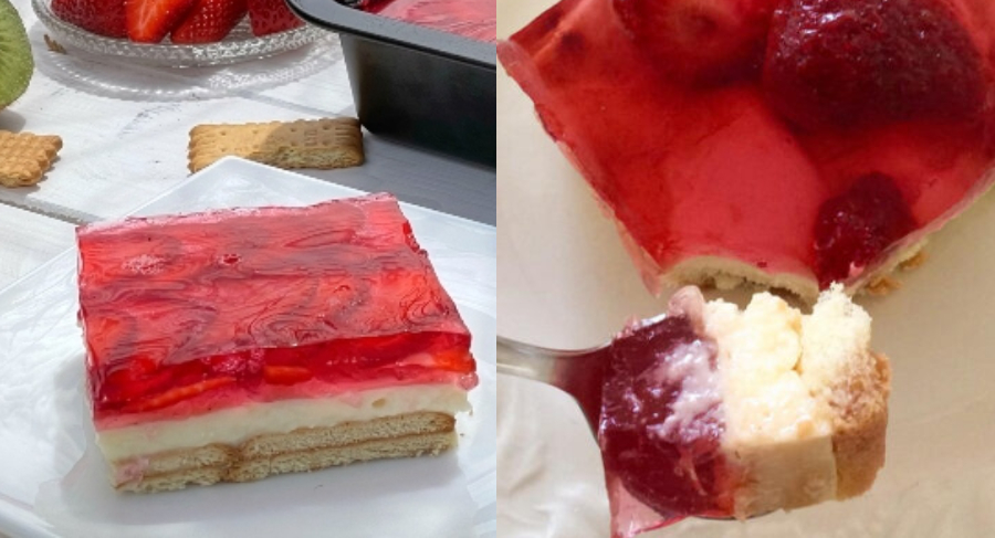 Ονειρικό γλυκάκι: H μαμαδίστικη συνταγή με φράουλες και λίγες θερμίδες – Εύκολη και οικονομική