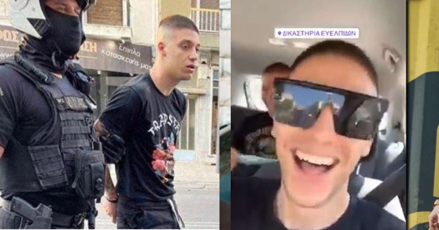 Trannos: «Ήταν τρομαγμένος, καμία σχέση με τα βίντεο κλιπ του», λέει αστυνομικός που τον συνέλαβε