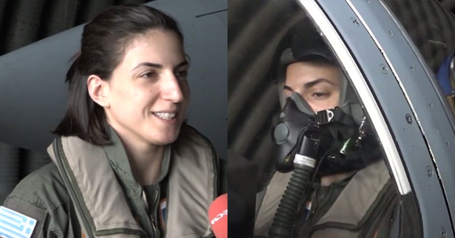 Θεοδώρα Δούρου: Η 29χρονη πιλότος του ελληνικού Mirage που φυλάει τους αιθέρες της Ελλάδας και μας προστατεύει
