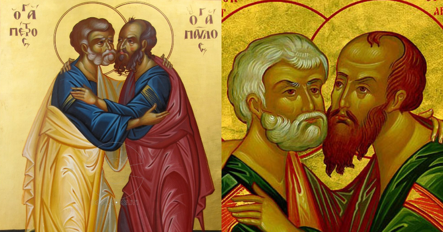 Γιορτή Πέτρου και Παύλου:  Γιατί γιορτάζουν μαζί οι δύο Απόστολοι