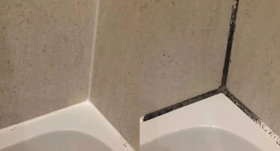 Πείτε αντίο στην μούχλα στο μπάνιο: Το ισχυρό σπιτικό καθαριστικό για να την εξαφανίσετε μόνο με 2 υλικά