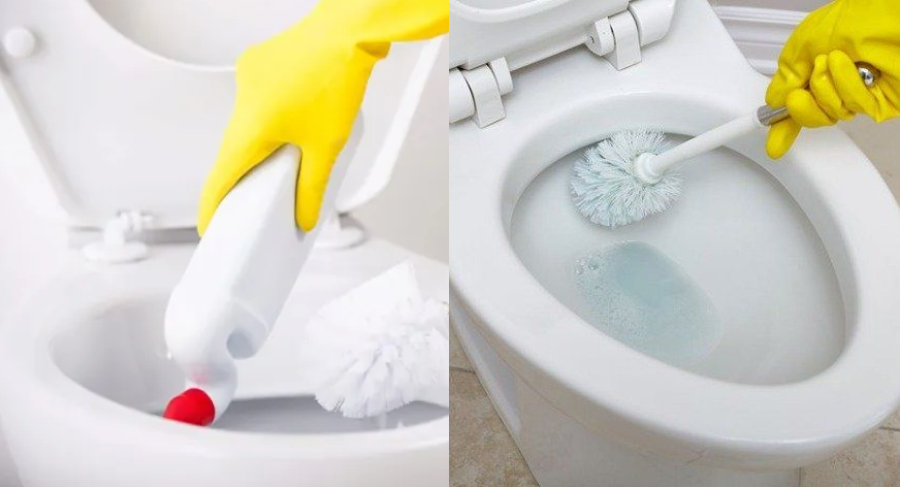 Κόλπο του ενός λεπτού: Το μυστικό για να καθαρίσετε πανεύκολα τη λεκάνη του μπάνιου