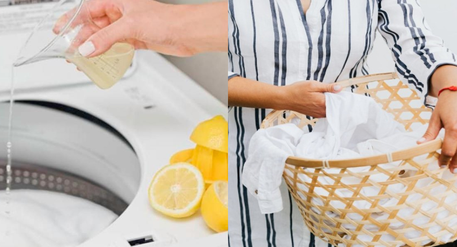 Ρίχνει μια κούπα από χυμό λεμονιού μέσα στο πλυντήριο ρούχων – Το αποτέλεσμα θα σας ενθουσιάσει