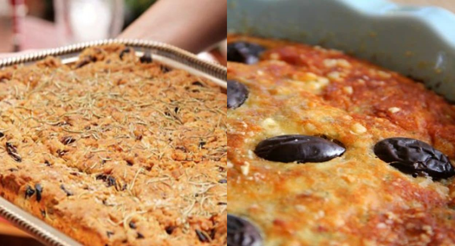 Μπουκιά και συχώριο: Τραγανή Μεσογειακή τυρόπιτα χωρίς φύλλο – Ονειρική συνταγή με φέτα και ελιές