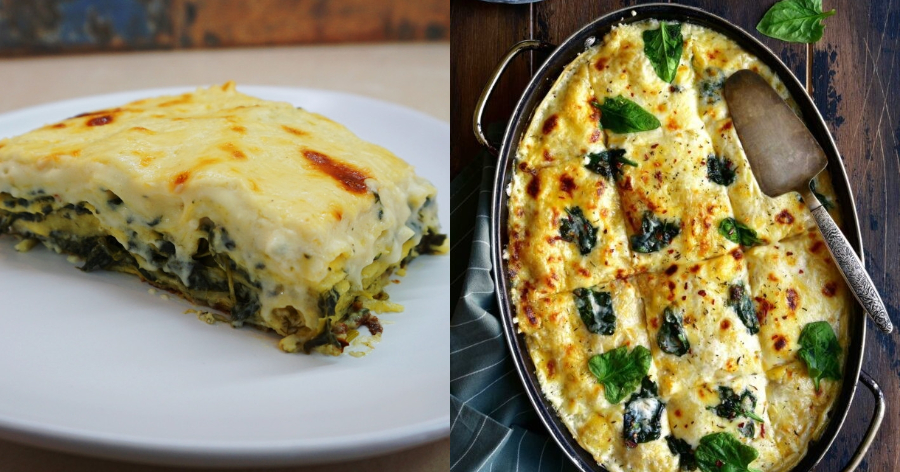 Γευστική καλοκαιρινή «αμαρτία»: Λαζάνια στο φούρνο με σπανάκι και λιωμένο τυρί