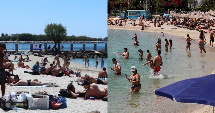 Καλοκαίρι 2022: Γέμισαν οι παραλίες με τάπερ από το σπίτι και πλαστικό καφέ