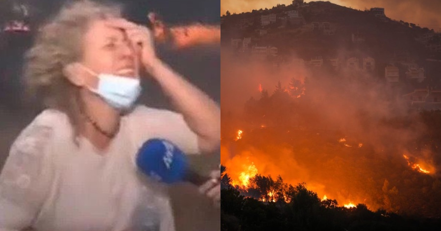 Κάτοικος στην Παλλήνη έχασε τις αισθήσεις της μόλις είδε τις φλόγες να φτάνουν στο σπίτι της