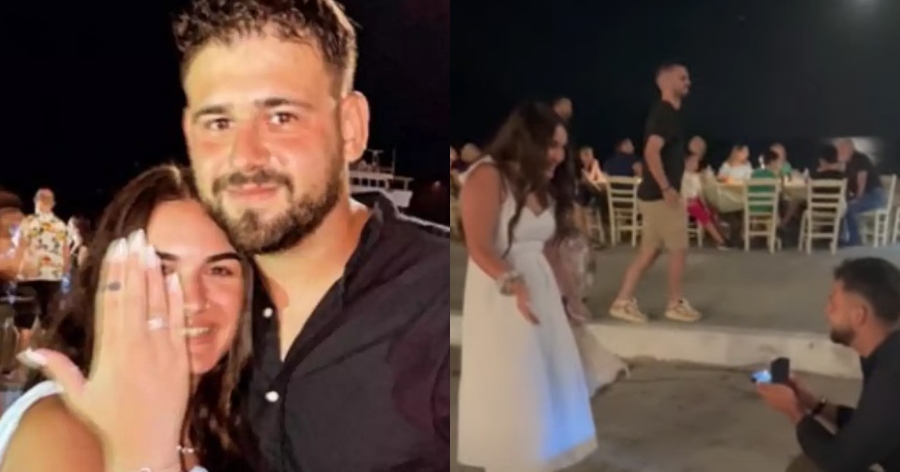 Η πρόταση γάμου της χρονιάς στην Κρήτη: Δεν τα έχασε μόνο η μέλλουσα νύφη στην Παλαιοχώρα