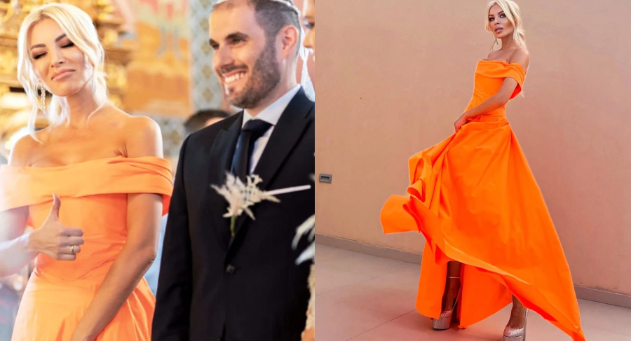 Με κόστος 1.800 ευρώ και όλο κρύσταλλα: Τα “τρίπατα” παπούτσια της Κατερίνας Καινούργιου που φόρεσε στον γάμο έκλεψαν την παράσταση