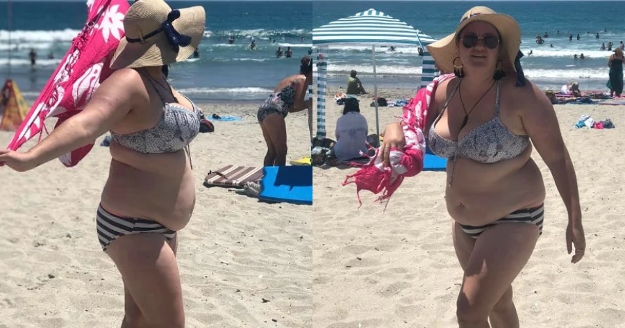 Body positivity: Προσέβαλαν μια γυναίκα στην παραλία για το βάρος και το σώμα της, αλλά τους έδωσε μια αποστομωτική απάντηση