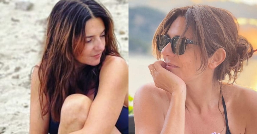 Απολαμβάνοντας τον ήλιο σε ερημική παραλία: Η Μαρία Λεκάκη στα 52 «αναστατώνει» το Instagram με τις αναλογίες της