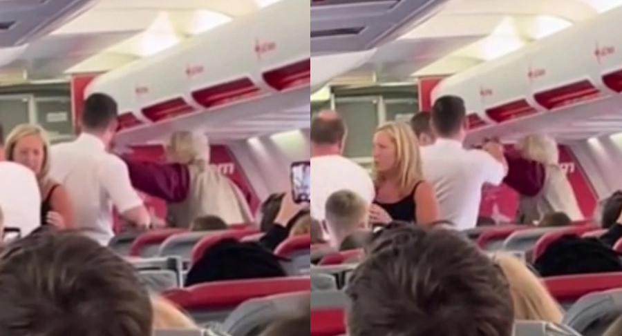 Ο κακός χαμός σε πτήση για Ρόδο: Ηλικιωμένη γυναίκα ούρησε στο κάθισμα, έριξε χαστούκια και πήγε ν’ ανοίξει την πόρτα για μια δωρεάν σαμπάνια