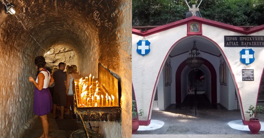 Τέμπη: Η εκπληκτική Αγία Παρασκευή στην Κοιλάδα των Τεμπών με το κρυφό προσκύνημα που καθηλώνει
