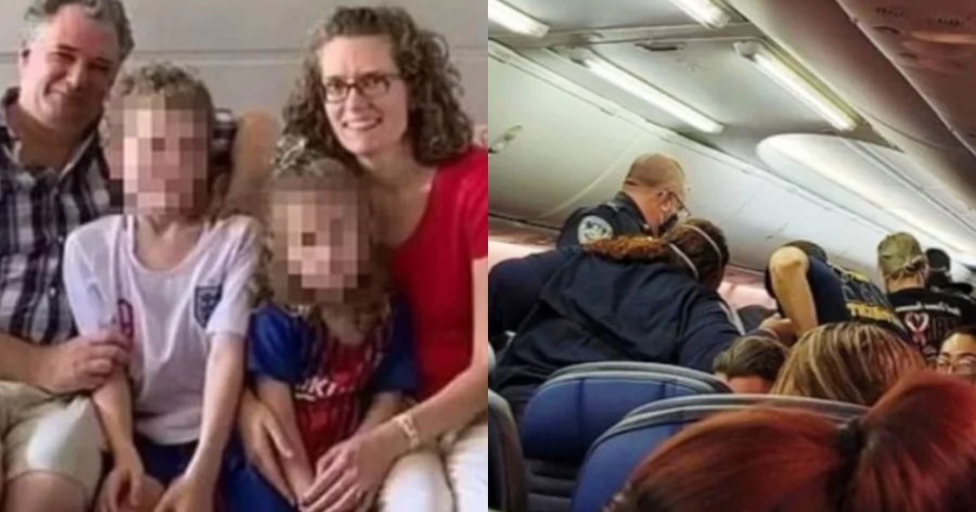 Τραγωδία σε πτήση: Γυναίκα πέθανε στον ύπνο της εν πτήσει μπροστά στα 2 παιδιά της και τον σύζυγό της