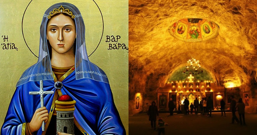 “Χτίστηκε 240 μέτρα κάτω από τη γη από ανθρακωρύχους και είναι φτιαγμένος από αλάτι” – O εντυπωσιακός υπόγειος ναός της Αγίας Βαρβάρας
