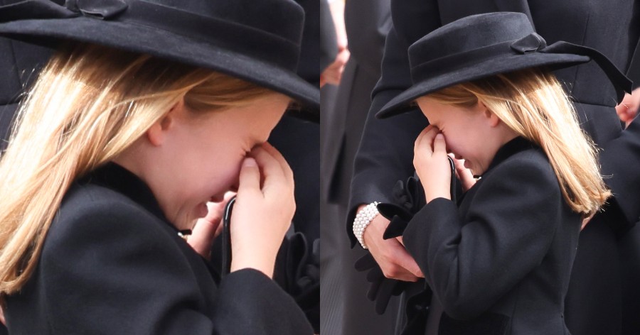 Δάκρυσαν και οι πέτρες: Η στιγμή που η 7χρονη πριγκίπισσα Σάρλοτ ξεσπά σε λυγμούς στην κηδεία της Βασίλισσας Ελισάβετ