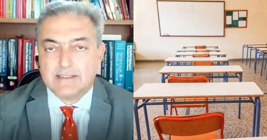 Θεόδωρος Βασιλακόπουλος: «Οι ανεμβολίαστοι δάσκαλοι να σταματήσουν να διδάσκουν»