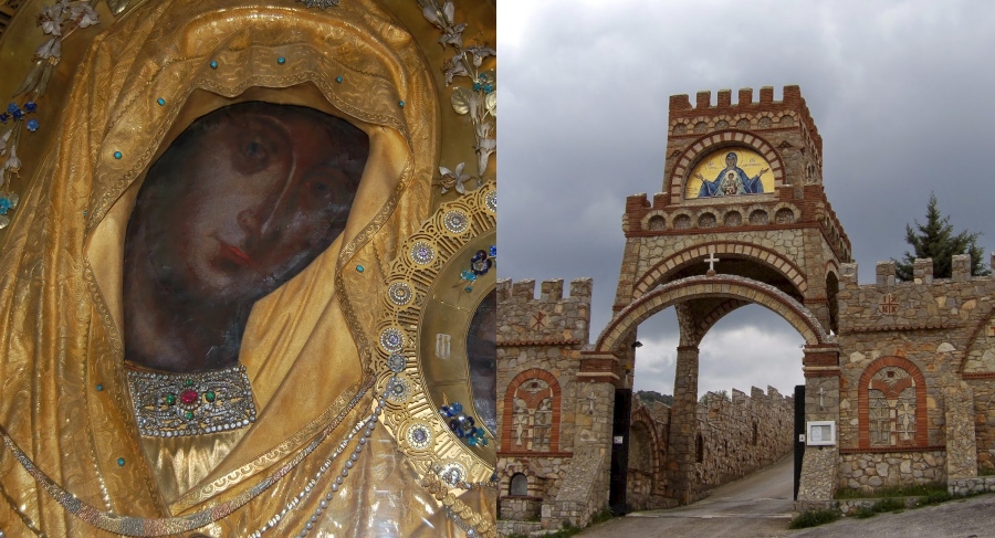 Παναγία Γοργοεπήκοος: Το Μοναστήρι στη Μάνδρα Αττικής με το θαυματουργό εικόνισμα από το Άγιο Όρος