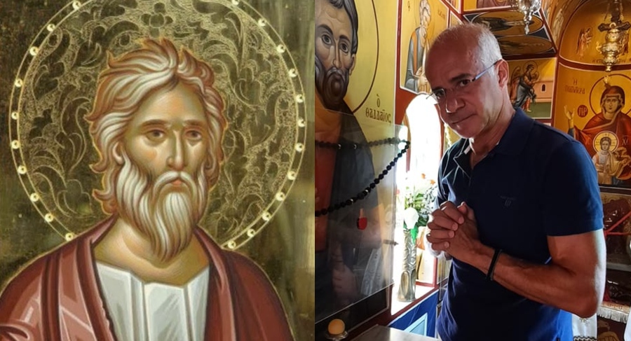 Γιώργος Μητσικώστας: Το προσκύνημα στον θαυματουργό Άγιο Ιούδα Θαδδαίο στην εκκλησία του