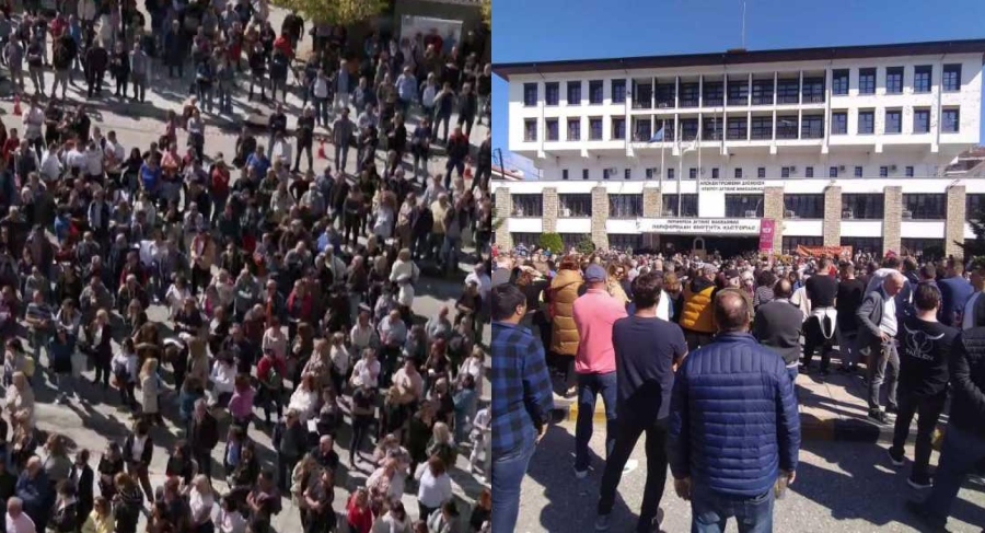 Μεγάλο συλλαλητήριο στη Καστοριά: Διαδήλωσαν κατά της ακρίβειας στα καύσιμα και την ενέργεια