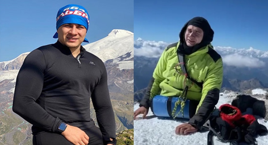 Σύμβολο θέλησης και δύναμης: Άνδρας χωρίς πόδια κατέκτησε την υψηλότερη κορυφή στην Ευρώπη