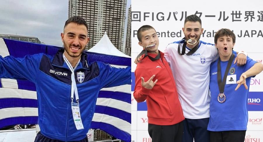 Έγραψε ιστορία: Παγκόσμιος πρωταθλητής ο Δημήτρης Κυρσανίδης στο παρκούρ