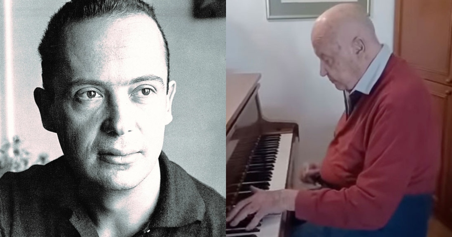 Μοναδικός Mίμης Πλέσσας: Ο σπουδαίος συνθέτης στα 97 του παίζει στο πιάνο το «Ένας ουρανός μ’ αστέρια» και συγκινεί