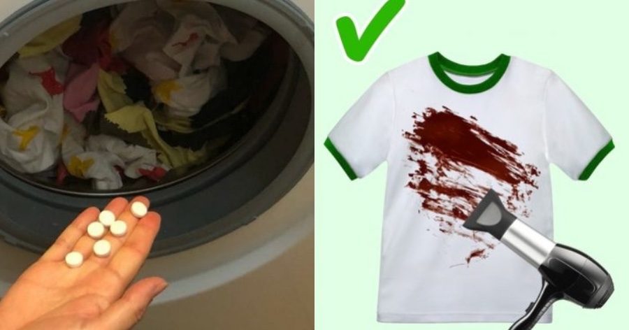 10 κόλπα των επαγγελματιών για το πλύσιμο ρούχων: Βάλε τέλος στους δύσκολους λεκέδες