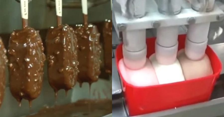Βίντεο μέσα από εργοστάσιο: Έτσι φτιάχνεται το  βιομηχανοποιημένο παγωτό – Συγκλονίζει η διαδικασία