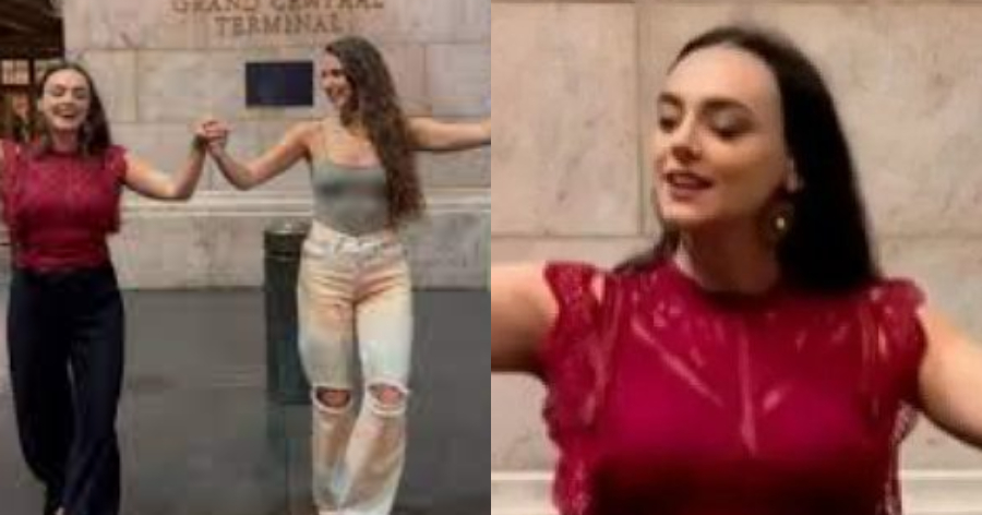 Viral Κρητικοπούλες: Οι νεαρές χόρεψαν και τραγούδησαν έξω από το Grand Central Terminal