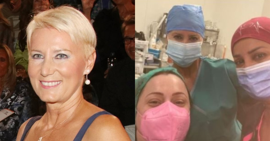 Σε ευχαριστώ που υπάρχεις: Η selfie της Νατάσας Παζαΐτη και το συγκινητικό μήνυμα αμέσως μετά το χειρουργείο