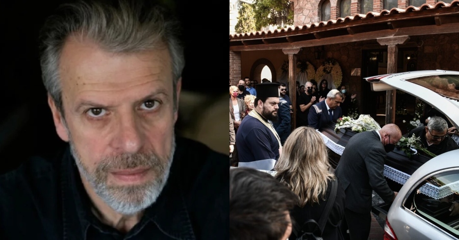 Ηλίας Ζερβός: Βαθιά οδύνη στην κηδεία του αγαπημένου ηθοποιού