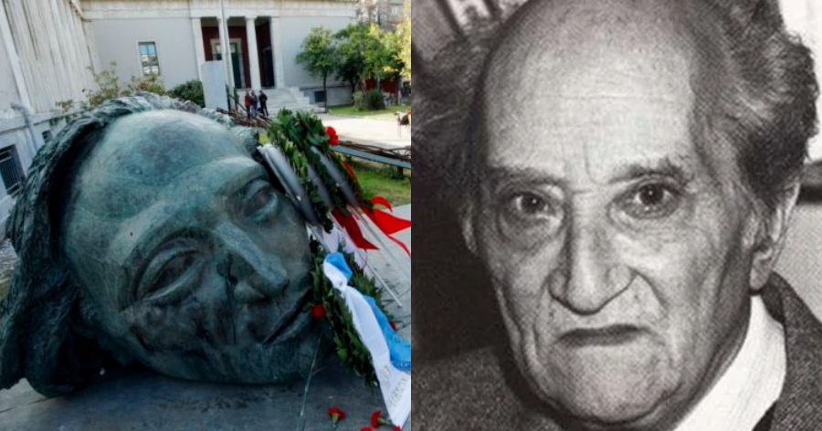 Πολυτεχνείο: Σε ποιον ανήκει η μεγάλη κεφαλή-άγαλμα στο προαύλιο του ΕΜΠ και δεν έχει σχέση με την εξέγερση του 1973