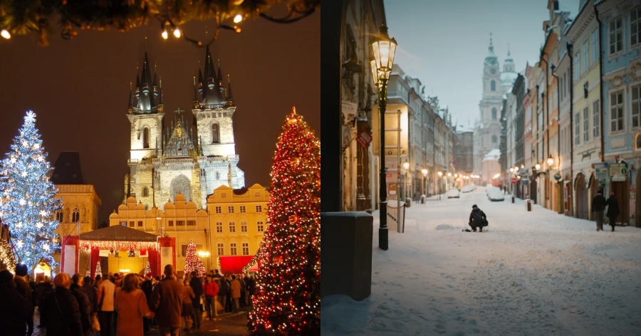 Σαν να βγήκε από χειμωνιάτικο παραμύθι: Γιατί η Πράγα τον χειμώνα είναι η πιο όμορφη πόλη της Ευρώπης