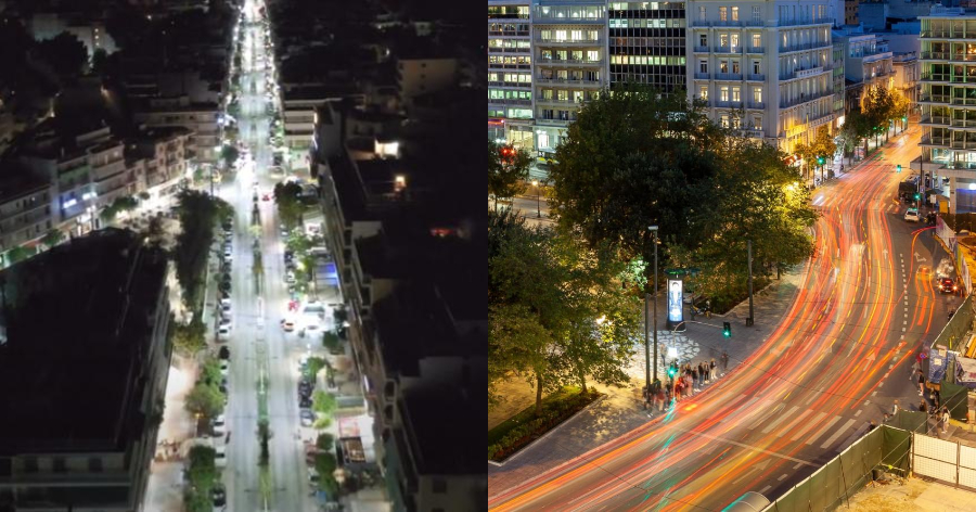 Το δεύτερο μεγαλύτερο έργο στην Αθήνα: Νέα φώτα θα κατακλύσουν τους δρόμους της Αθήνας – Πού τοποθετήθηκαν τα πρώτα