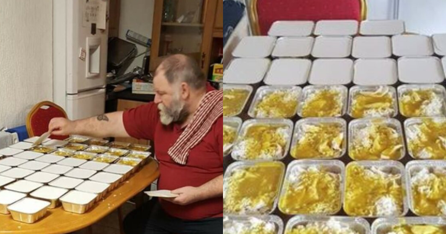Αληθινή πράξη αγάπης: 65χρονος μαγειρεύει 50 γεύματα την εβδομάδα για τους άστεγους και τα πληρώνει όλα μόνος