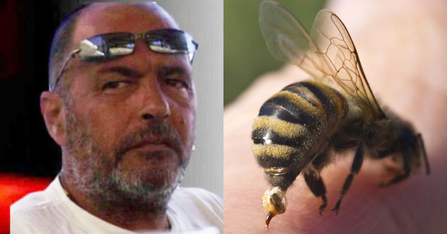 Ανείπωτος θρήνος για τον 64χρονο Xάρη: Έπινε το τσίπουρο του και πέθανε από τσίμπημα μέλισσας ή σφήκας στον Πεντάλοφο