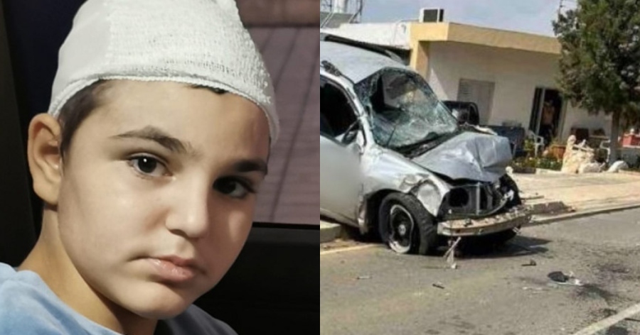 Ευχάριστα νέα για τον 11χρονο Μαρίνο: Έλαβε εξιτήριο ο μικρός ήρωας που τραυματίστηκε σε τροχαίο στο Λιοπέτρι