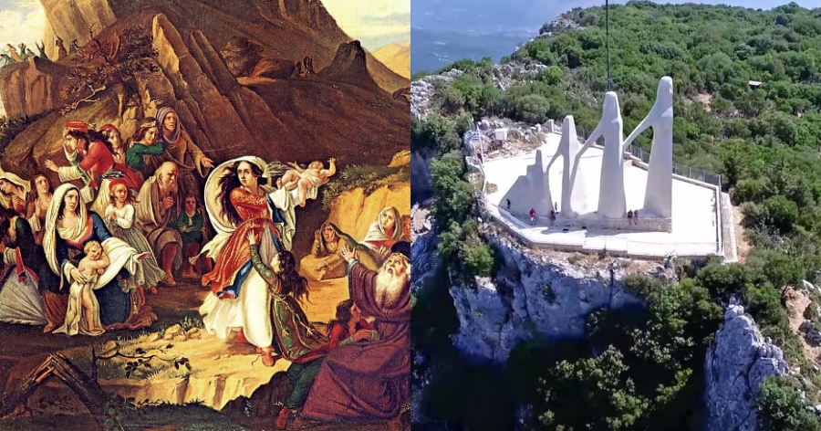 Σαν σήμερα ο Χορός του Ζαλόγγου: Η ιστορία για τις Σουλιώτισσες και η πτήση πάνω από το βράχο που έπεσαν