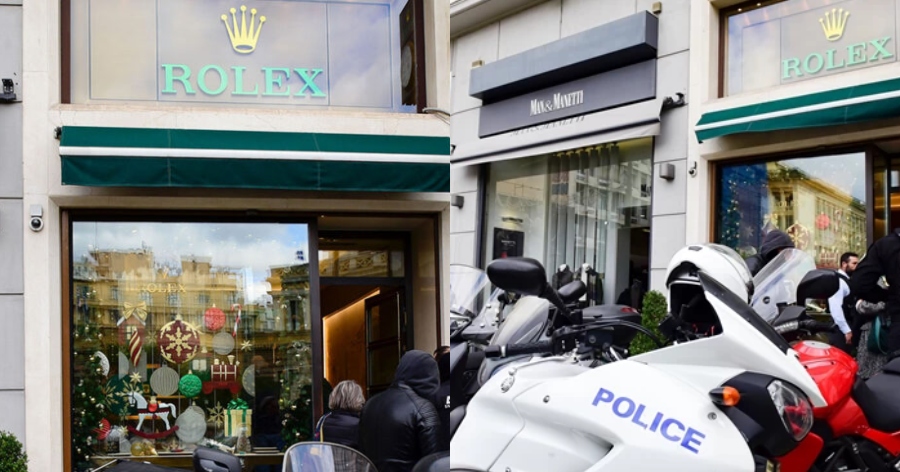 Έτσι την «πάτησαν»: Έκαναν το μοιραίο λάθος οι δράστες της ληστείας στο κατάστημα της Rolex