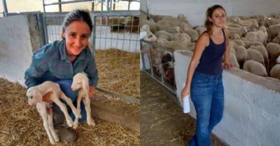 Εγκατέλειψε τα πάντα για μια ήρεμη ζωή: Η 31χρονη Μαριάννα παράτησε το θέατρο στο Λονδίνο και γύρισε στο χωριό για να αρμέγει πρόβατα