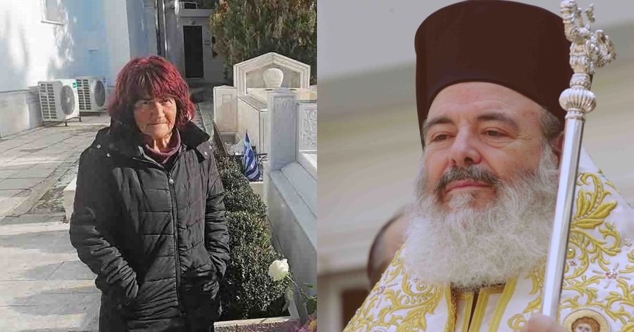 Είτε με χιόνια είτε με καύσωνα: Εδώ και 15 χρόνια αυτή η γυναίκα φροντίζει καθημερινά τον τάφο του Αρχιεπισκόπου Χριστόδουλου
