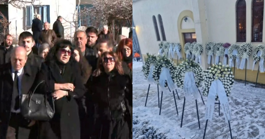 Μόλις είδαν το όνομα ξέσπασαν σε λυγμούς: Το στεφάνι στην κηδεία του πιλότου Τσιτλακίδη που έκανε τους πάντες να δακρύσουν