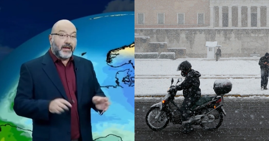 Προειδοποιήση από τον Σάκη Αρναούτογλου: Η κακοκαιρία «Μπάρμπαρα», οι χιονοπτώσεις και οι περιοχές της Αττικής που θα «ντυθούν» στα λευκά