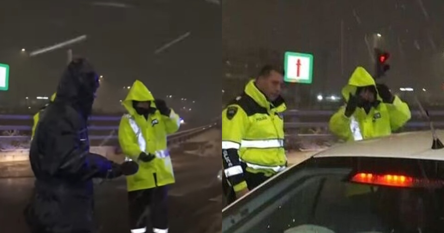 «Αυτό είναι ανευθυνότητα»: Οργισμένος αστυνομικός με εργοδότη που καλούσε εργαζομένους να δουλέψουν μέσα στα χιόνια