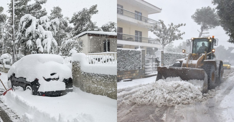 Θα συνεχιστούν τα χιόνια: Νέο έκτακτο δελτίο με χιονοπτώσεις και ισχυρό παγετό – Πως θα εξελιχθεί η κακοκαιρία