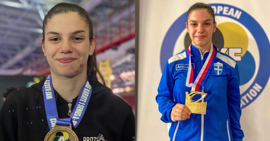 Χίλια μπράβο: Η Κωνσταντίνα Χρυσοπούλου κατέκτησε το χρυσό στο Ευρωπαϊκό Πρωτάθλημα Kαράτε