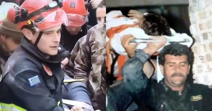 Στα χνάρια του πατέρα του: Ο γιος του πυροσβέστη Νίκα που είχε σώσει τον μικρό Ανδρέα το 1995 στο Αίγιο, έσωσε παιδί στην Τουρκία
