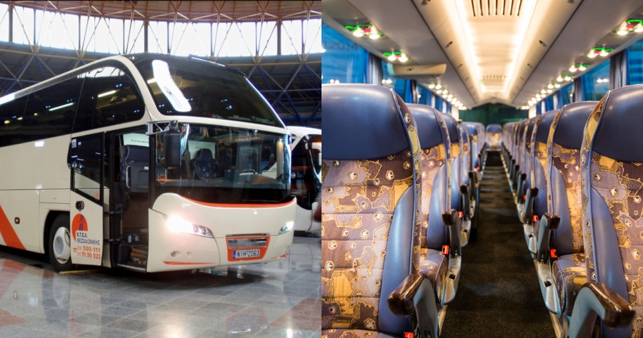 Θρίλερ στη Θεσσαλονίκη: Πανικός σε λεωφορείο των ΚΤΕΛ με οδηγό που έχασε τις αισθήσεις του