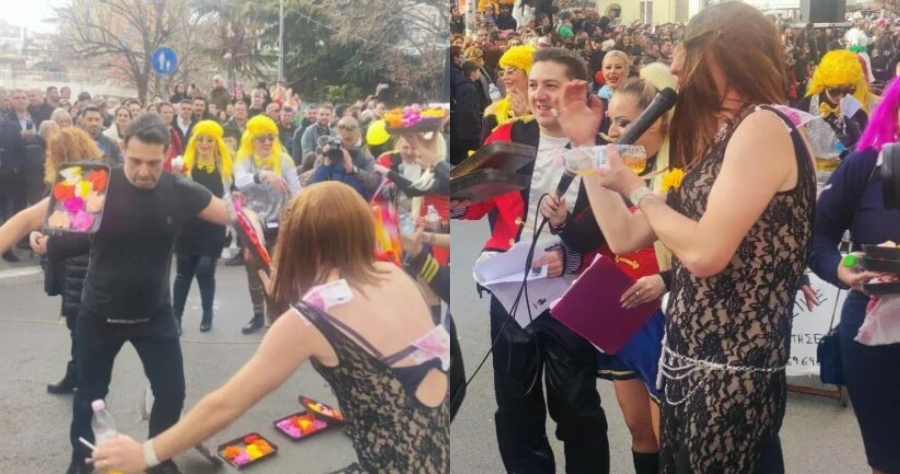 Μπισμπίκης – Βανδή έγιναν πρώτο θέμα στο καρναβάλι: Τρελό γέλιο με τους καρναβαλιστές στη Κοζάνη και με το δρώμενο του διάσημου ζευγαριού